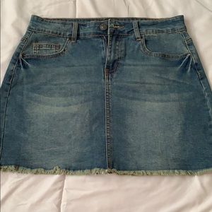 jean skirt